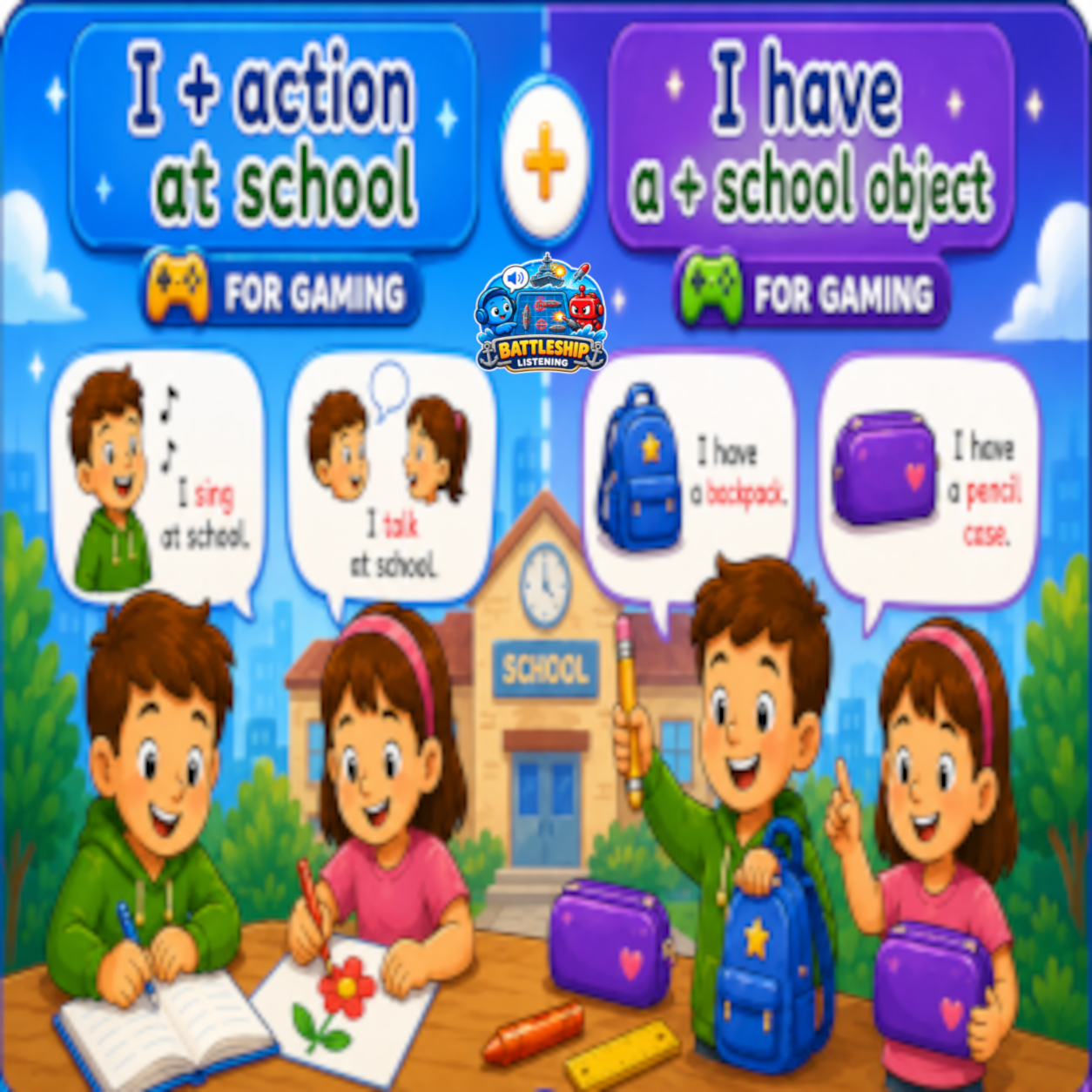 School actions and I have game