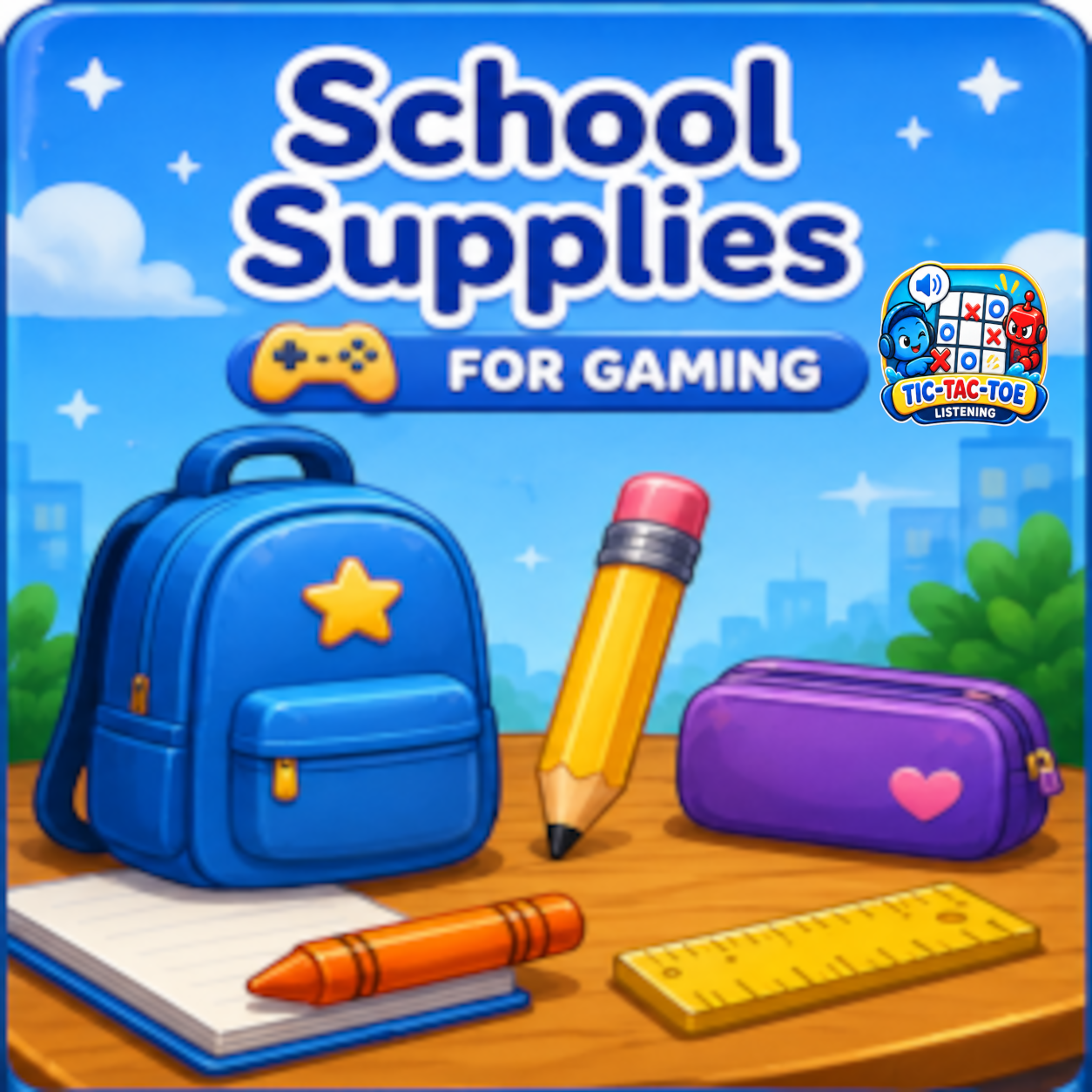School supplies game