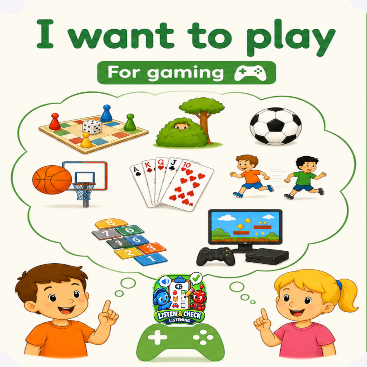 I want to play...