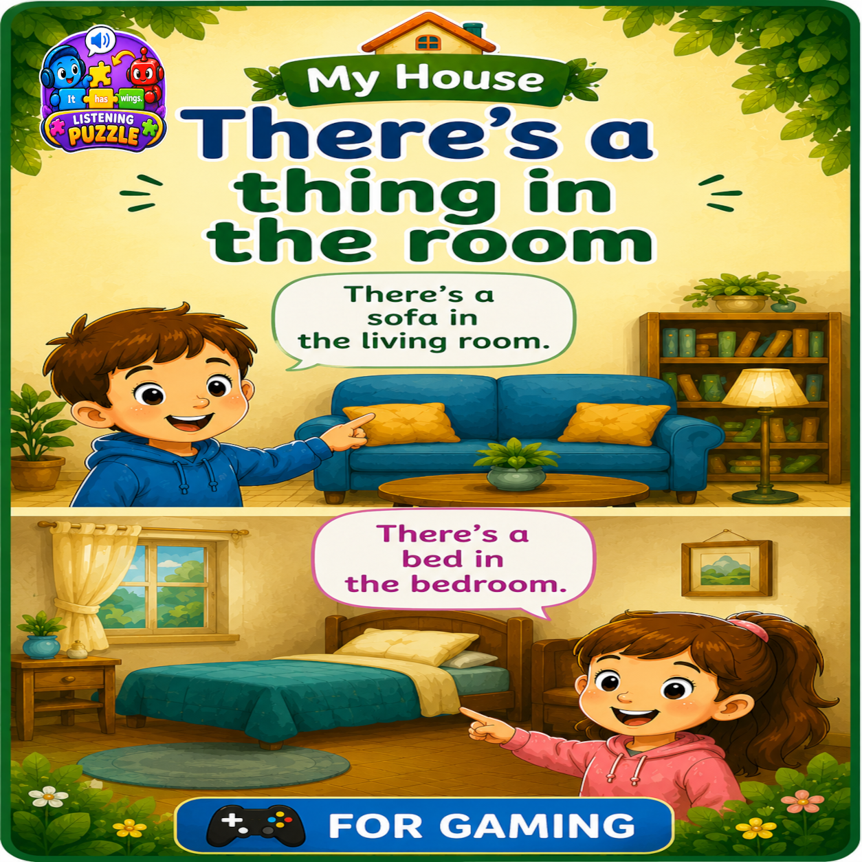 Therere's a thing in the room